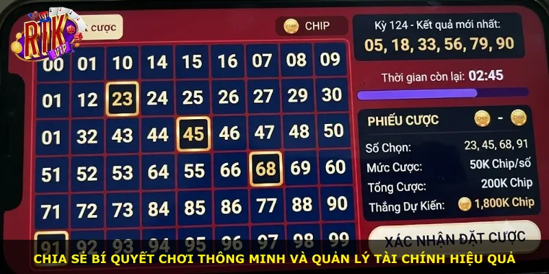 Chia sẻ bí quyết chơi thông minh và quản lý tài chính hiệu quả