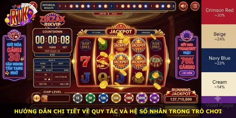 Hướng dẫn chi tiết về quy tắc và hệ số nhân trong trò chơi