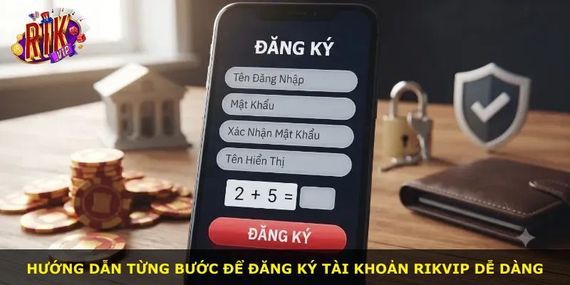 Hướng dẫn từng bước để đăng ký tài khoản Rikvip dễ dàng