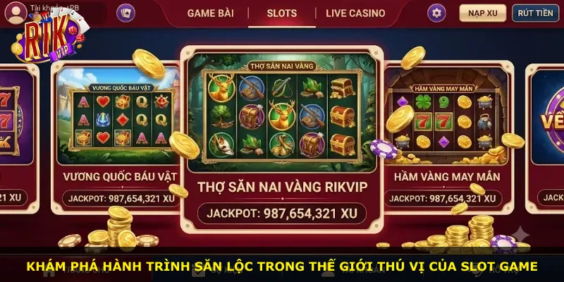 Khám phá hành trình săn lộc trong thế giới thú vị của slot game