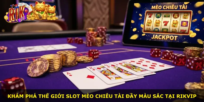 Khám phá thế giới slot Mèo Chiêu Tài đầy màu sắc tại Rikvip