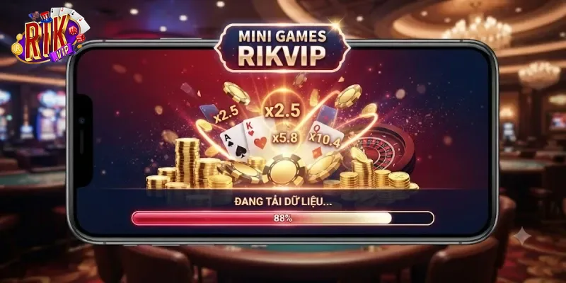 Mini Games Rikvip Giải Trí Mỗi Ngày Với Loạt Trò Chơi Hấp Dẫn Dễ Trúng Thưởng