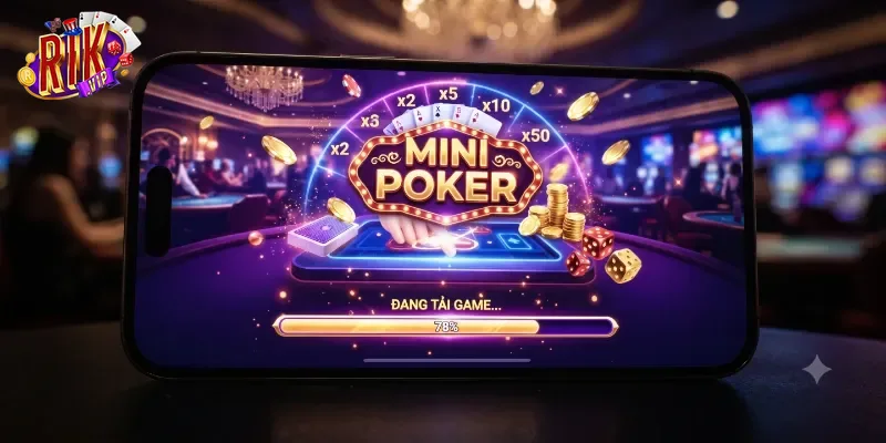 Mini Poker Rikvip Trải Nghiệm Quay Hấp Dẫn, Cơ Hội Nhận Thưởng Lớn