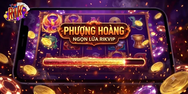 Ngọn Lửa Phượng Hoàng Rikvip Bùng Nổ Phần Thưởng Cực Chất Cho Game Thủ