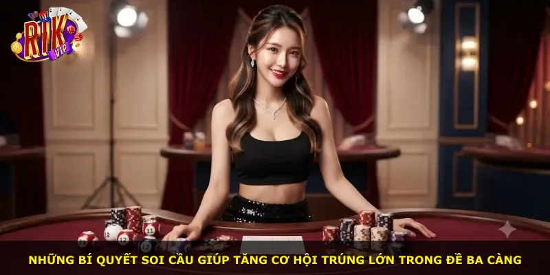 Những bí quyết soi cầu giúp tăng cơ hội trúng lớn trong đề ba càng