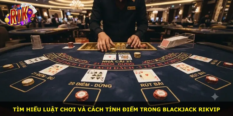 Tìm hiểu luật chơi và cách tính điểm trong Blackjack Rikvip